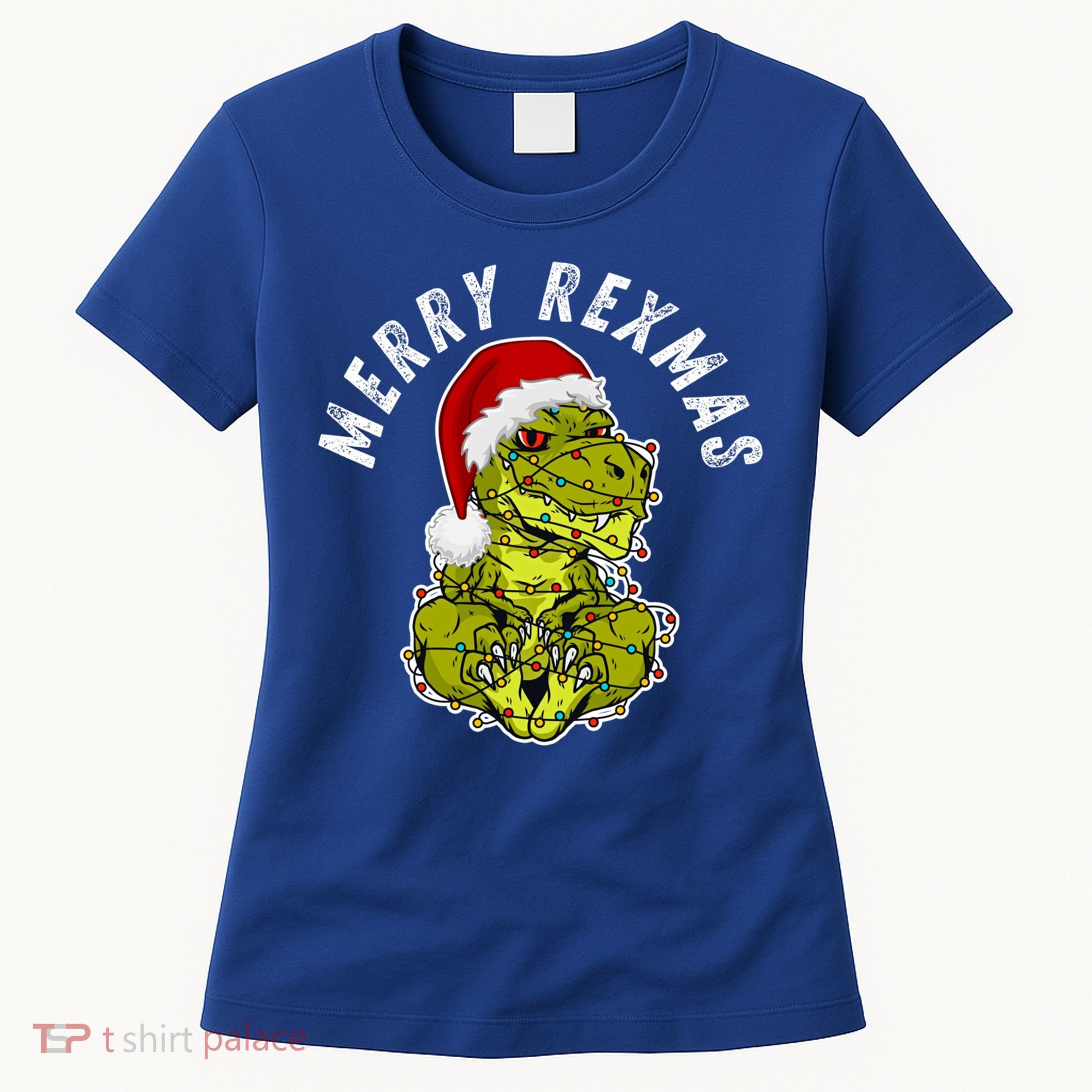 Merry Rexmas Dinosaur Christmas Tree Rex Fa Ra Rawr Xmas Meaningful Gift Women's T-Shirt
