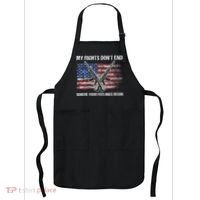 My Rights DonT End Where Your Feelings Begin American Guns Apron thumb 0