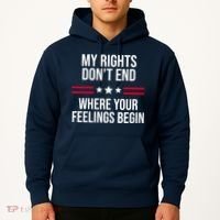 My Rights Don't End Where Your Feelings Begin Hoodie thumb 2