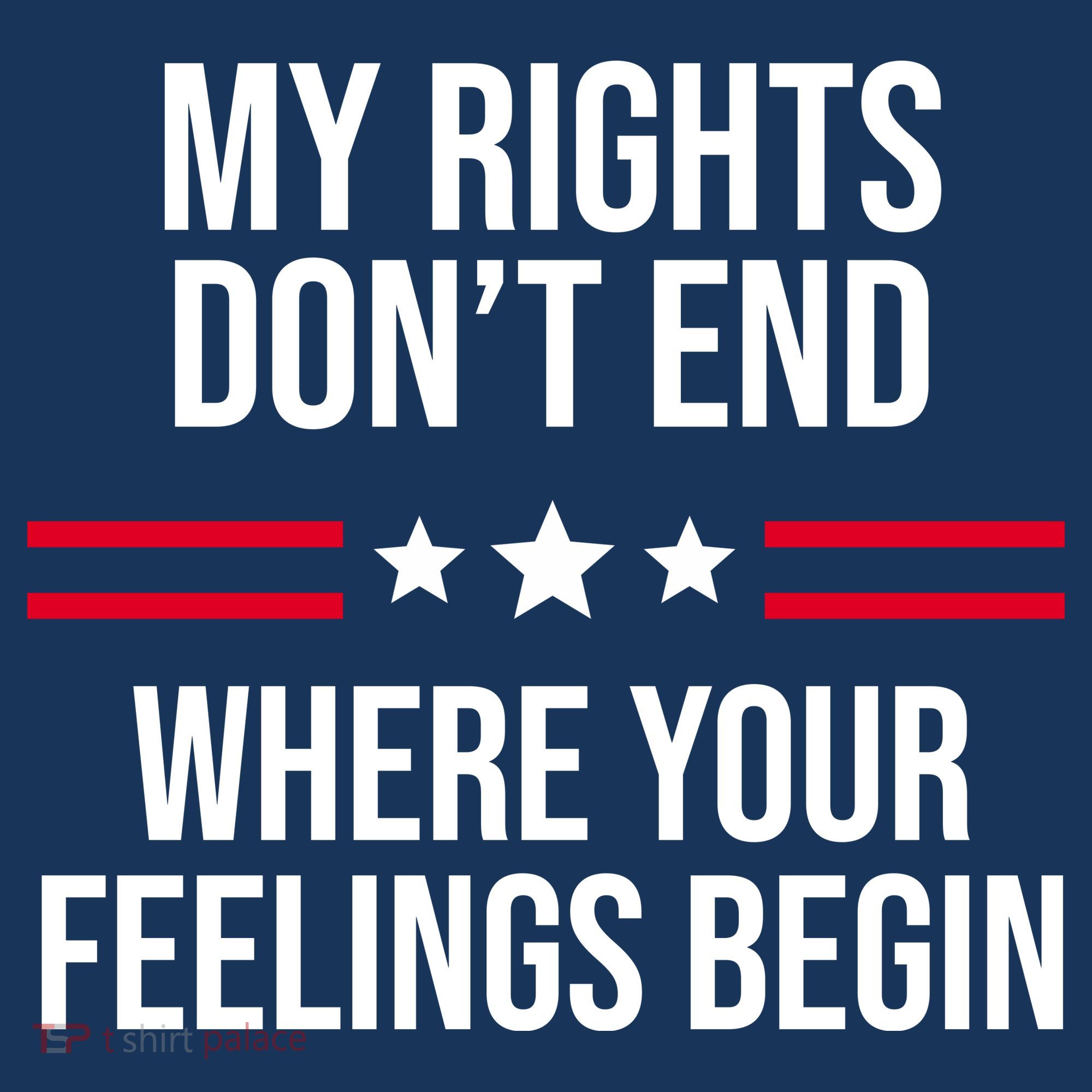 My Rights Don't End Where Your Feelings Begin Apron