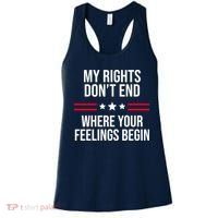 My Rights Don't End Where Your Feelings Begin Women's Tank Top thumb 0