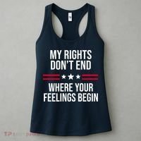 My Rights Don't End Where Your Feelings Begin Women's Tank Top thumb 3
