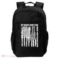 My Rights Don't End Where Your Feelings Begin Backpack thumb 0