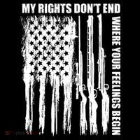 My Rights Don't End Where Your Feelings Begin Backpack thumb 2