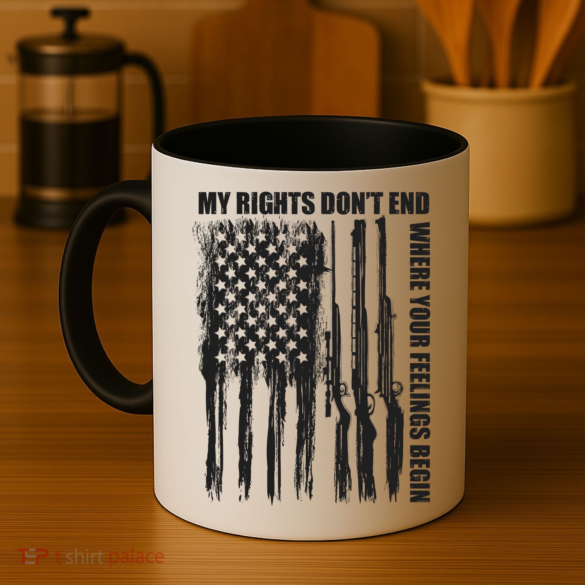 My Rights Don't End Where Your Feelings Begin Coffee Mug