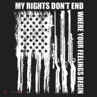 My Rights Don't End Where Your Feelings Begin Beanie thumb 2