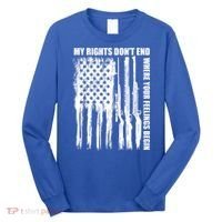 My Rights Don't End Where Your Feelings Begin Long Sleeve Shirt thumb 0