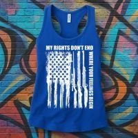 My Rights Don't End Where Your Feelings Begin Women's Tank Top thumb 3