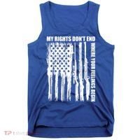 My Rights Don't End Where Your Feelings Begin Tank Top thumb 0