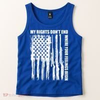 My Rights Don't End Where Your Feelings Begin Tank Top thumb 2