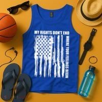 My Rights Don't End Where Your Feelings Begin Tank Top thumb 4