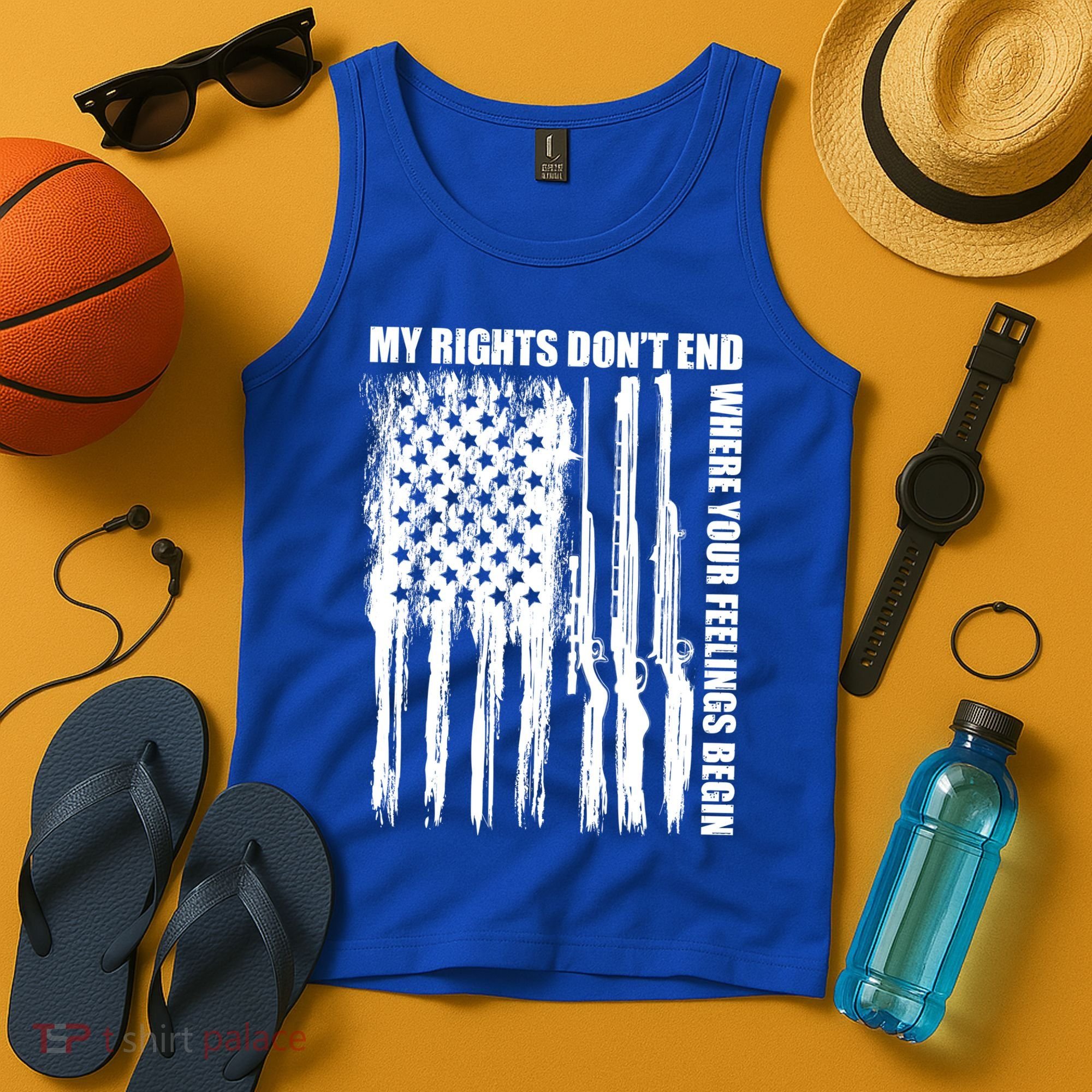My Rights Don't End Where Your Feelings Begin Tank Top