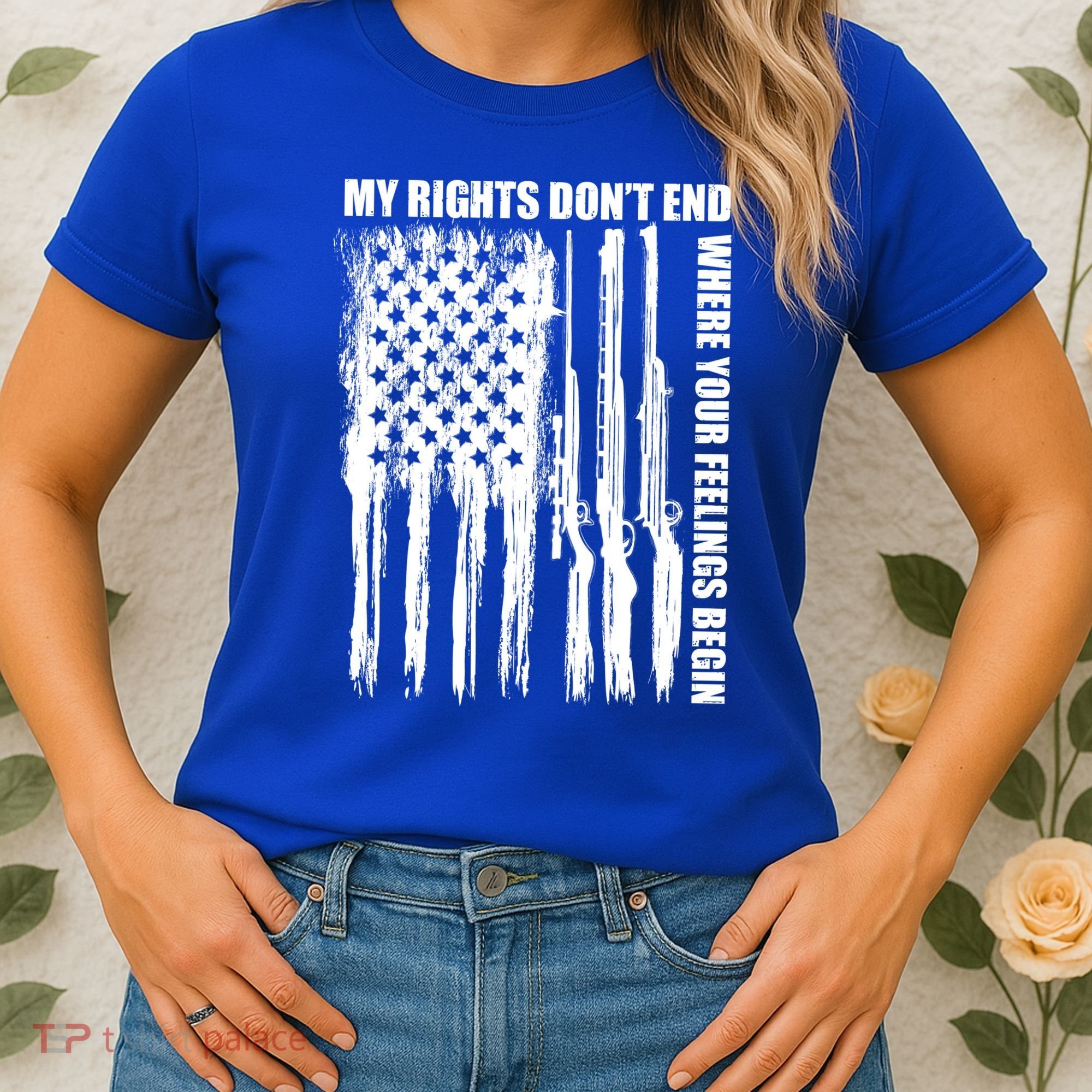 My Rights Don't End Where Your Feelings Begin Women's T-Shirt