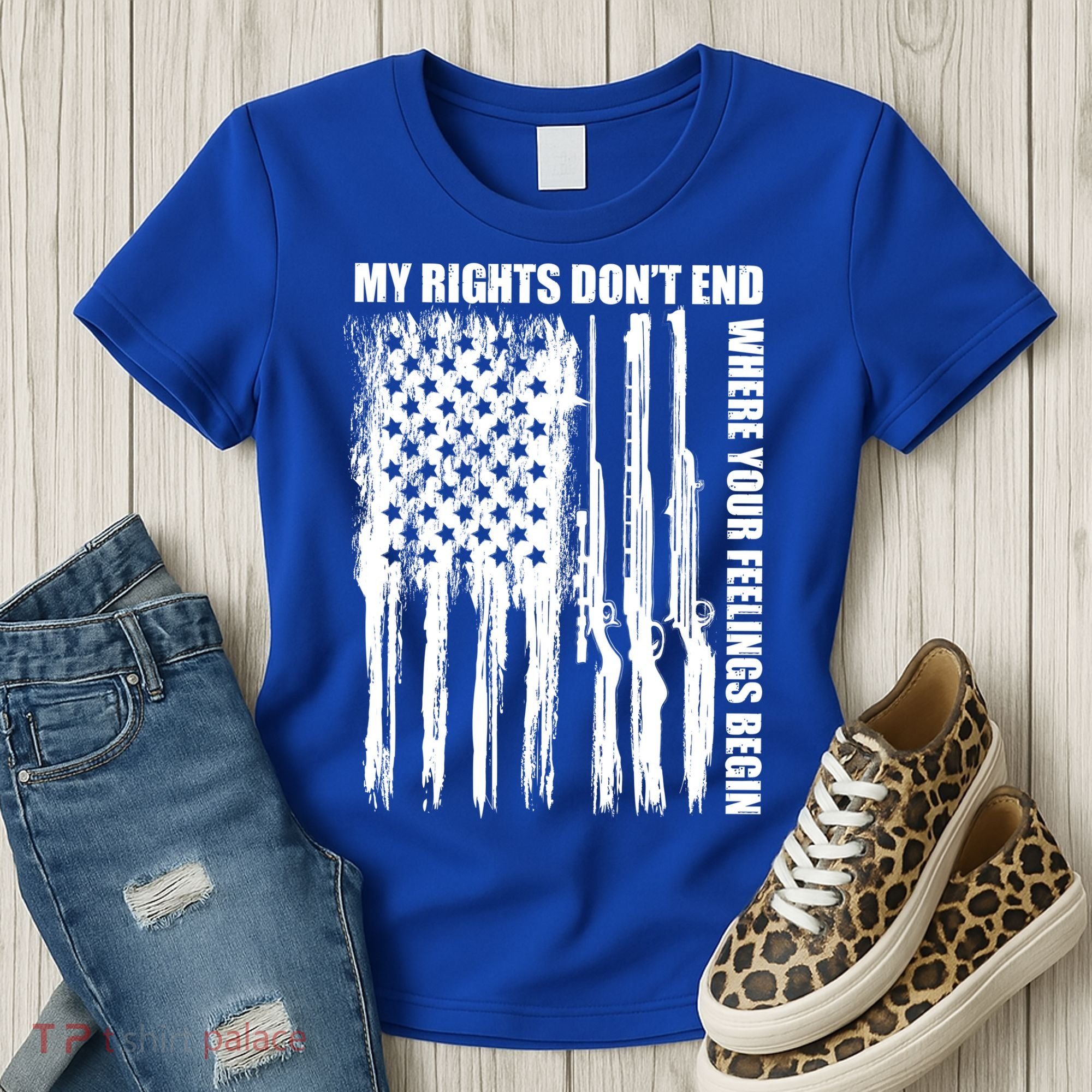 My Rights Don't End Where Your Feelings Begin Women's T-Shirt