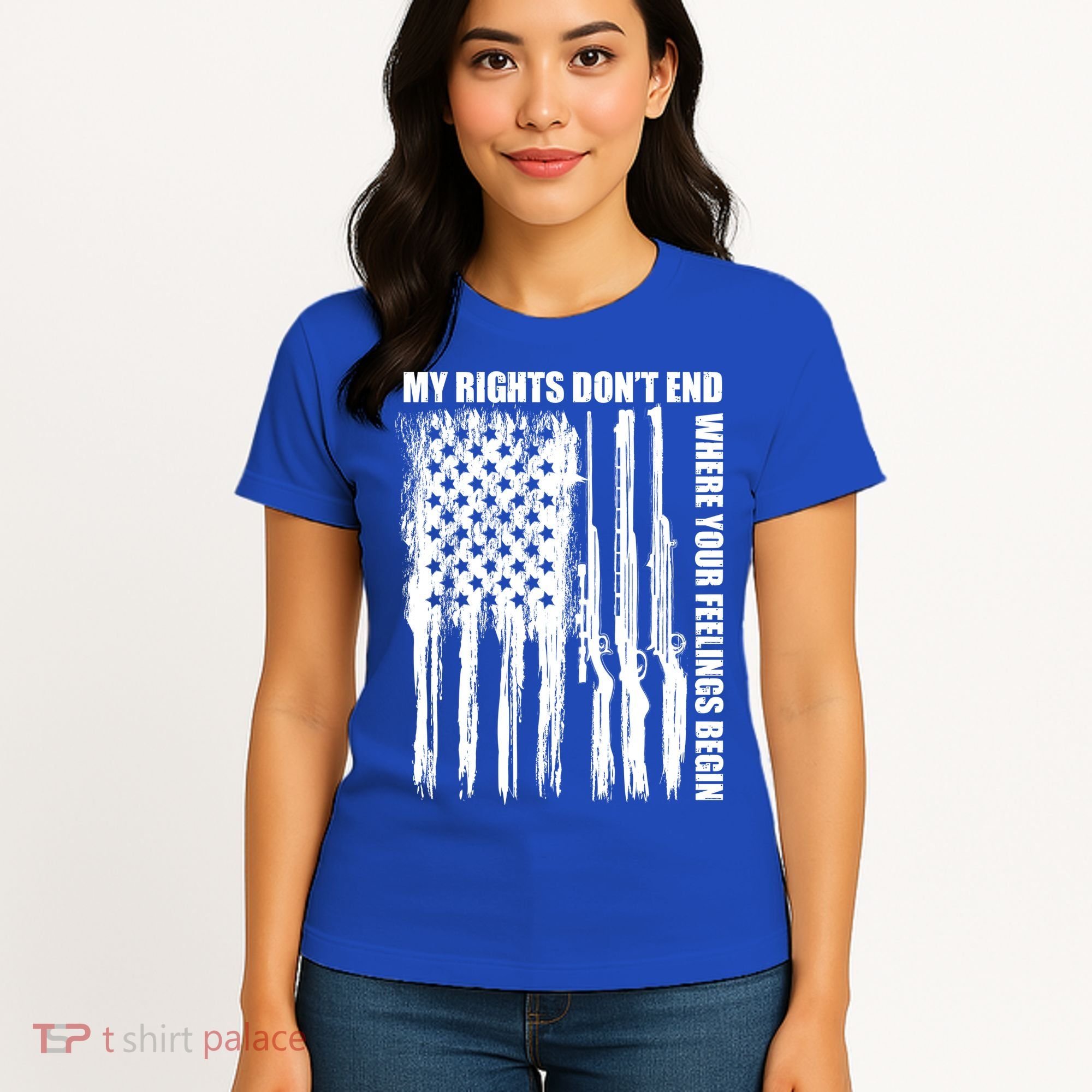 My Rights Don't End Where Your Feelings Begin Women's T-Shirt