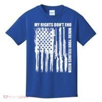My Rights Don't End Where Your Feelings Begin Kids T-Shirt thumb 0