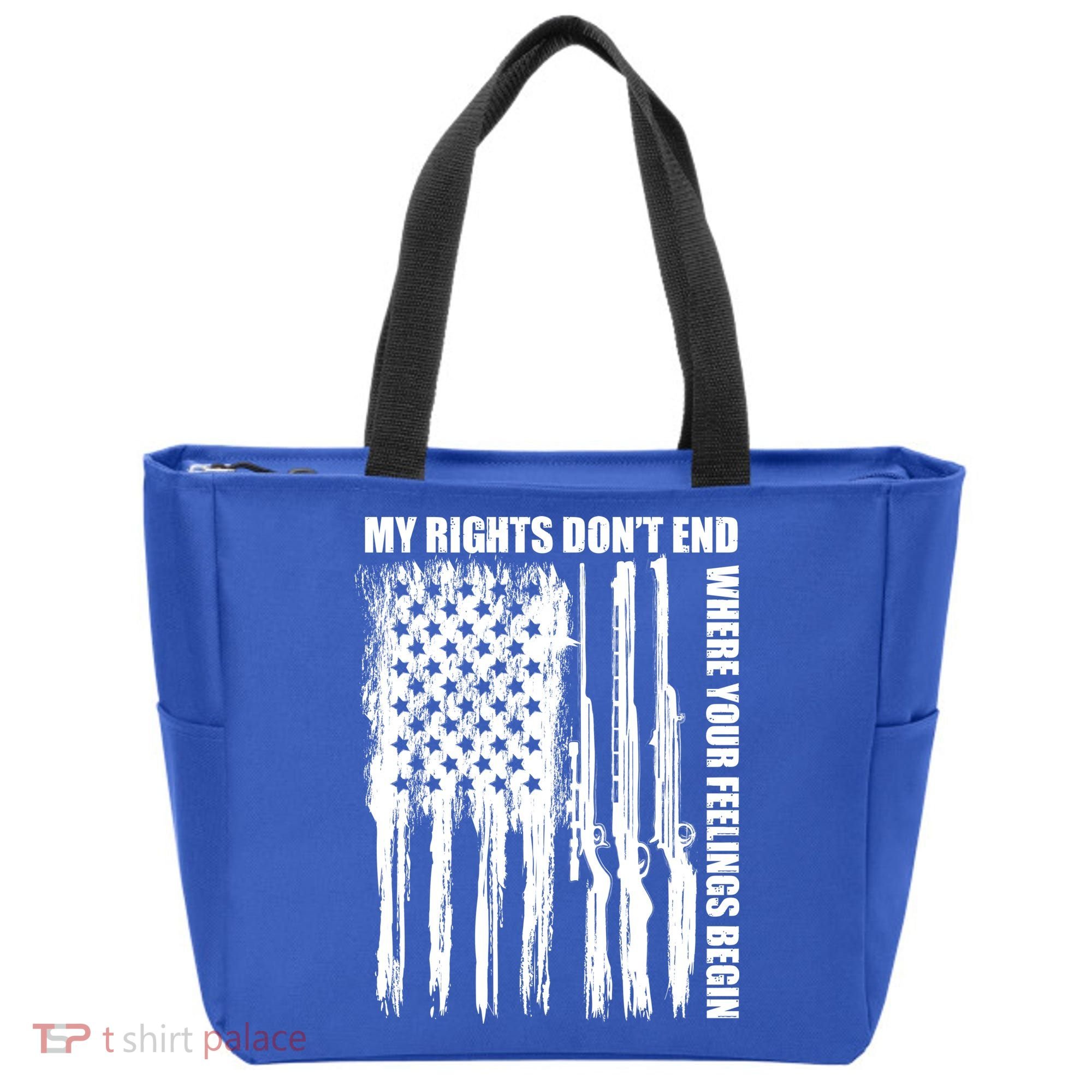My Rights Don't End Where Your Feelings Begin Tote Bag