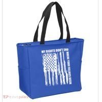 My Rights Don't End Where Your Feelings Begin Tote Bag thumb 2