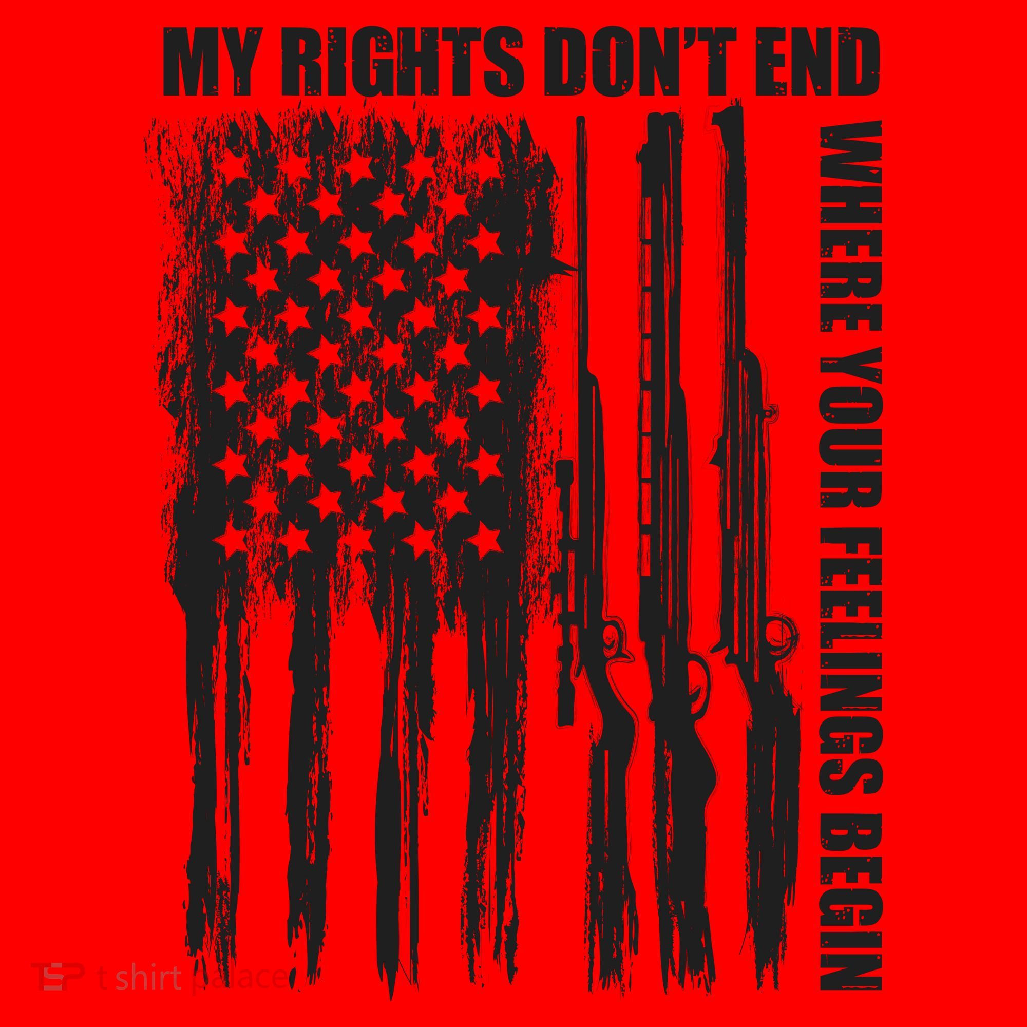 My Rights Don't End Where Your Feelings Begin Santa Hat