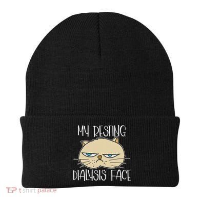 My Resting Dialysis Face A Funny Dialysis Patient Beanie