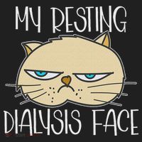 My Resting Dialysis Face A Funny Dialysis Patient Beanie thumb 2
