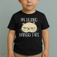 My Resting Dialysis Face A Funny Dialysis Patient Toddler T-Shirt thumb 2