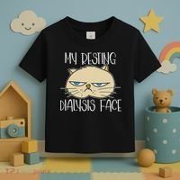 My Resting Dialysis Face A Funny Dialysis Patient Toddler T-Shirt thumb 3