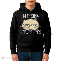 My Resting Dialysis Face A Funny Dialysis Patient Kids Hoodie thumb 4