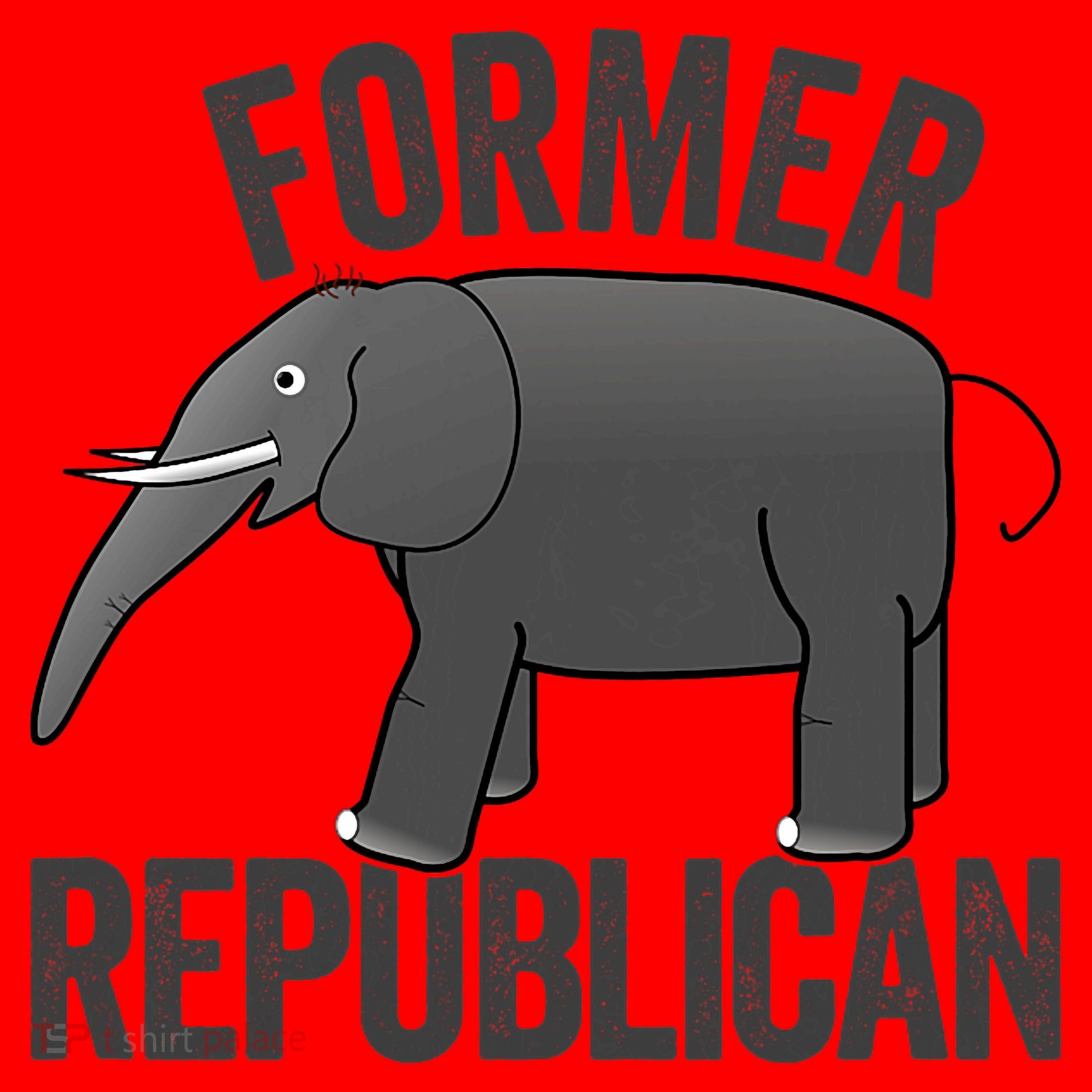 Mer Republican Elephant Anti Trump Never Trumper Meme Santa Hat