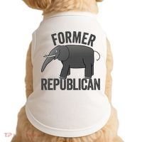 Mer Republican Elephant Anti Trump Never Trumper Meme Doggie Tank thumb 0