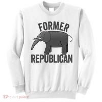 Mer Republican Elephant Anti Trump Never Trumper Meme Sweatshirt thumb 0