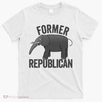 Mer Republican Elephant Anti Trump Never Trumper Meme T-Shirt thumb 0
