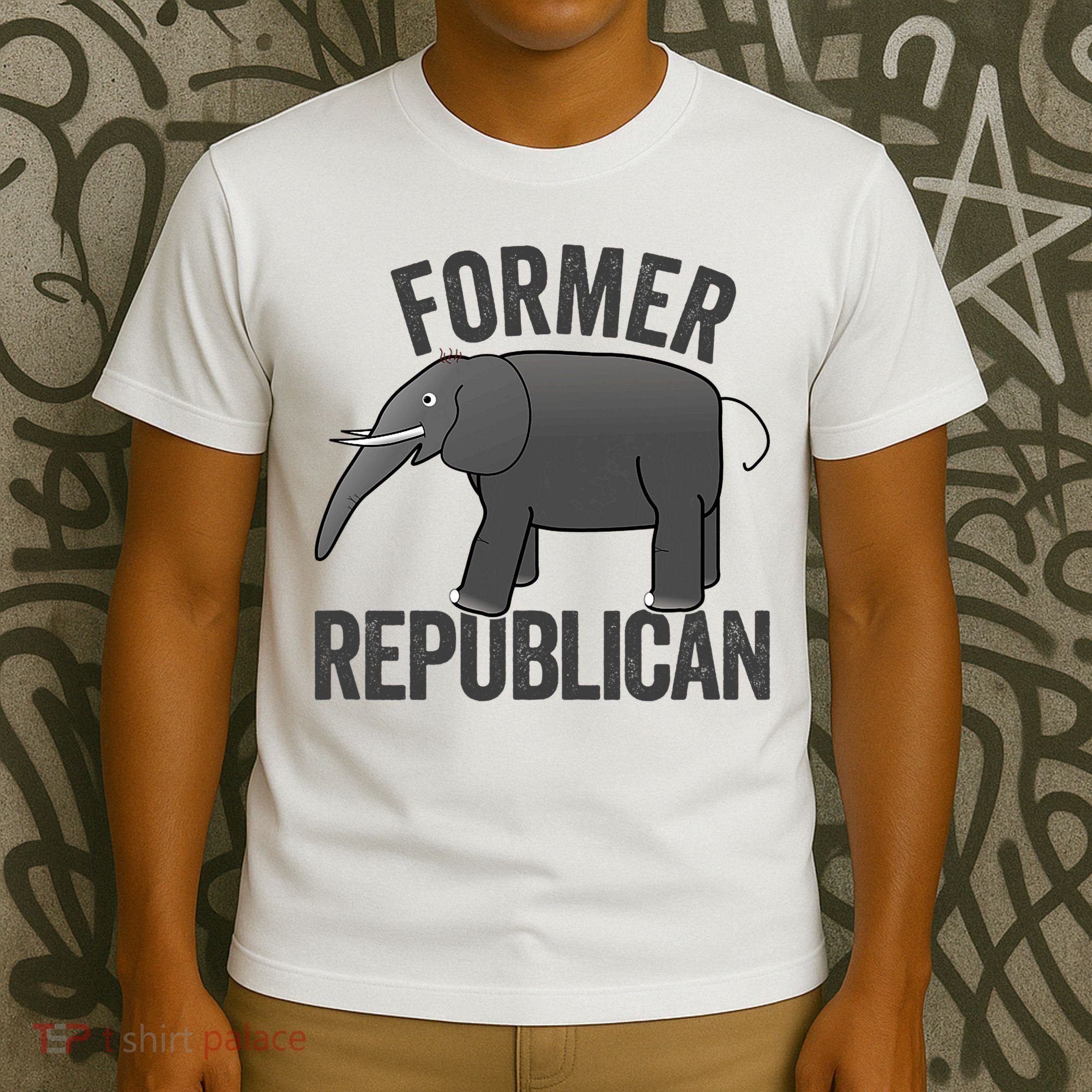 Mer Republican Elephant Anti Trump Never Trumper Meme T-Shirt