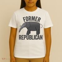 Mer Republican Elephant Anti Trump Never Trumper Meme T-Shirt thumb 4