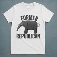 Mer Republican Elephant Anti Trump Never Trumper Meme T-Shirt thumb 5