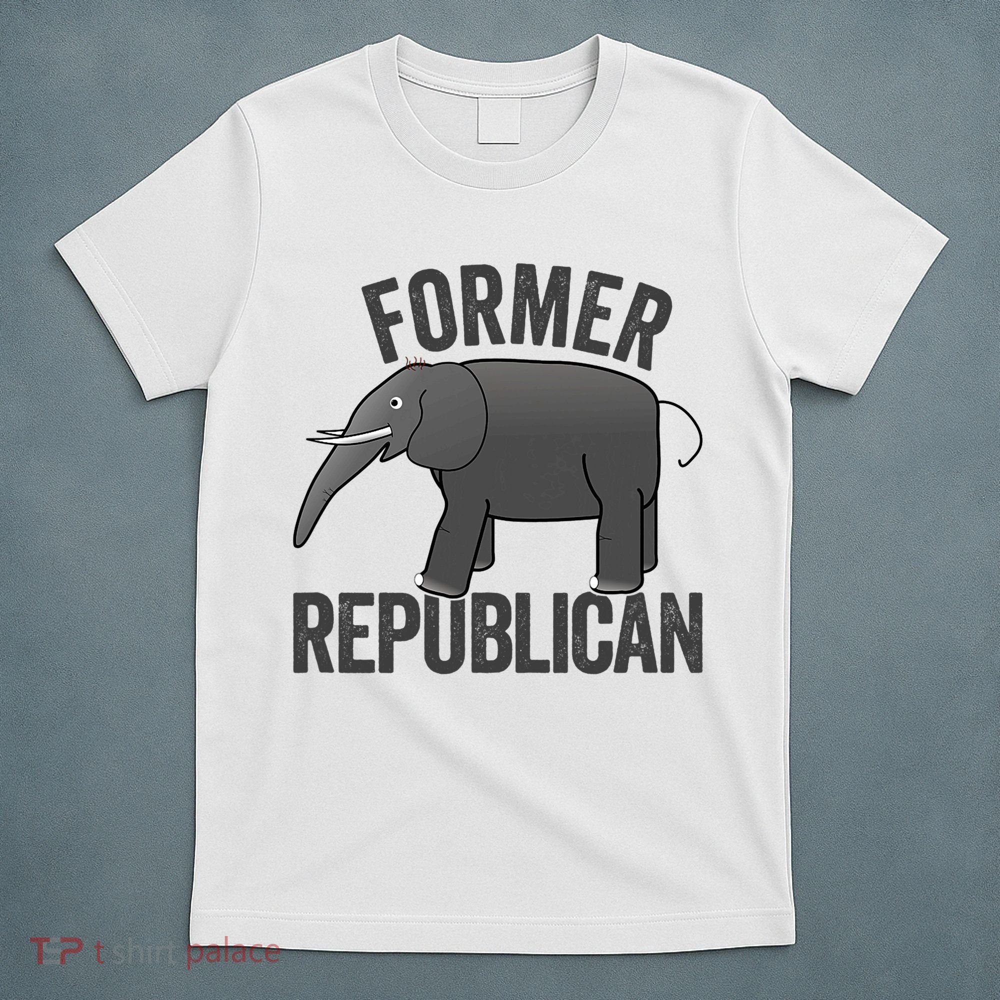 Mer Republican Elephant Anti Trump Never Trumper Meme T-Shirt