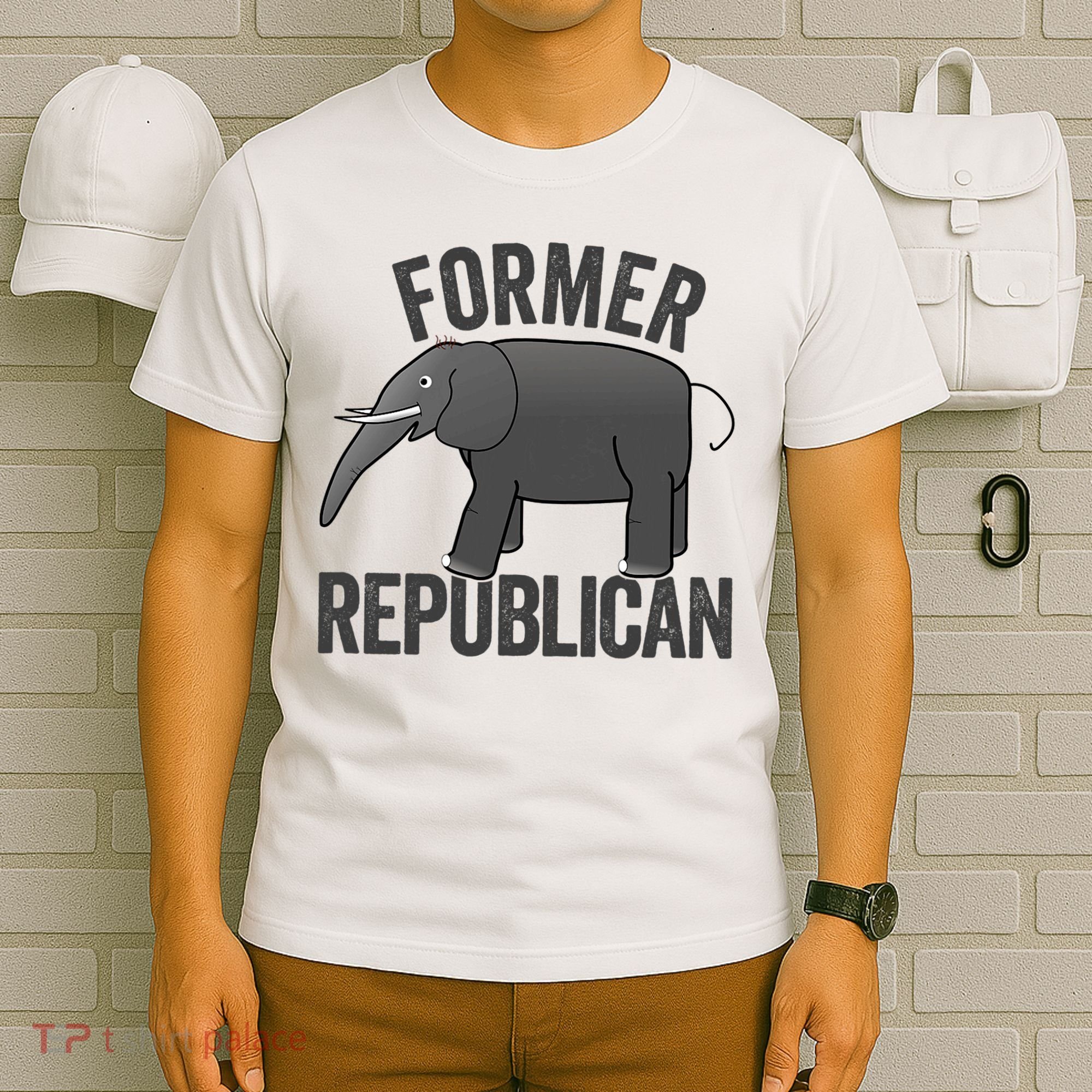 Mer Republican Elephant Anti Trump Never Trumper Meme T-Shirt