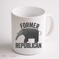 Mer Republican Elephant Anti Trump Never Trumper Meme Coffee Mug thumb 1