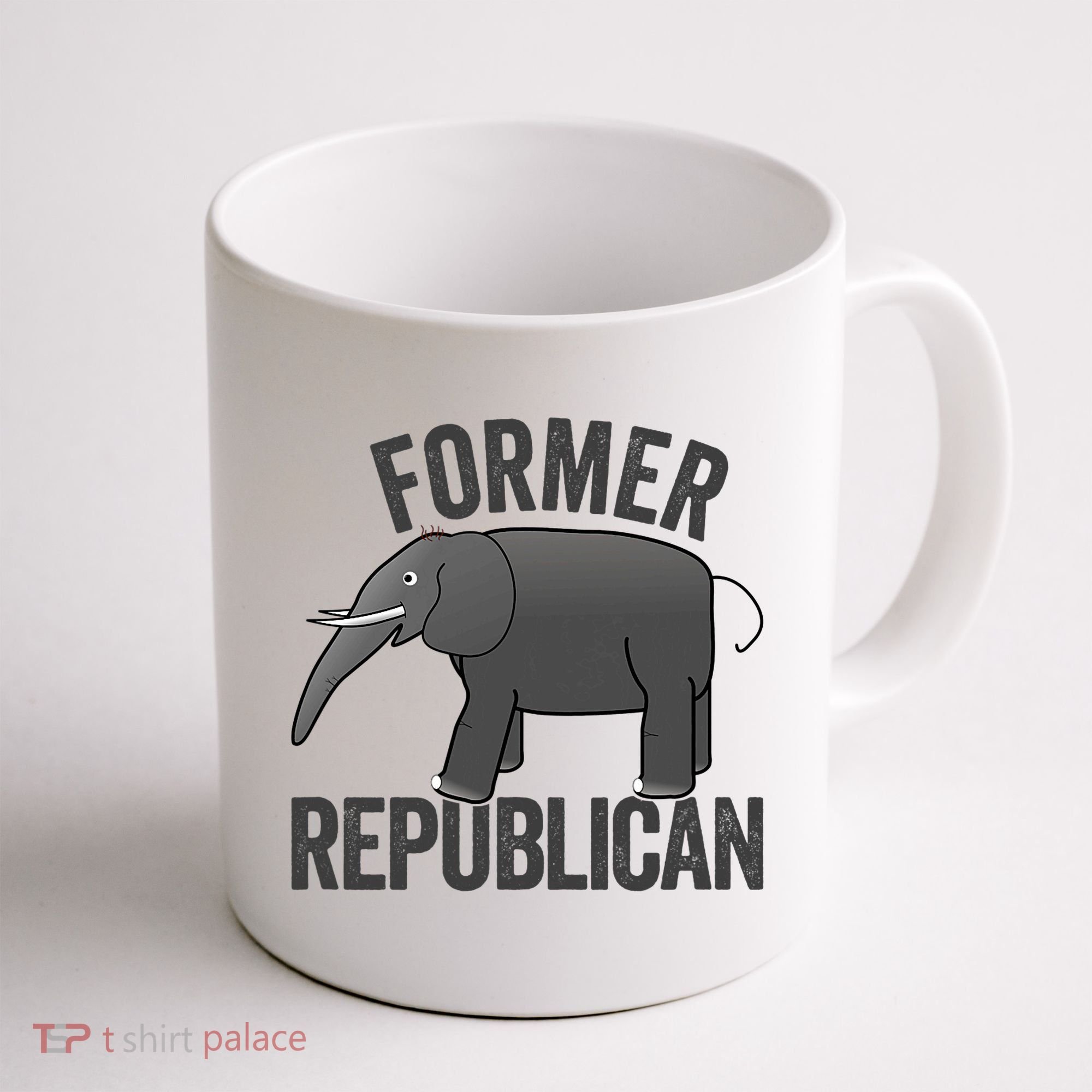 Mer Republican Elephant Anti Trump Never Trumper Meme Coffee Mug