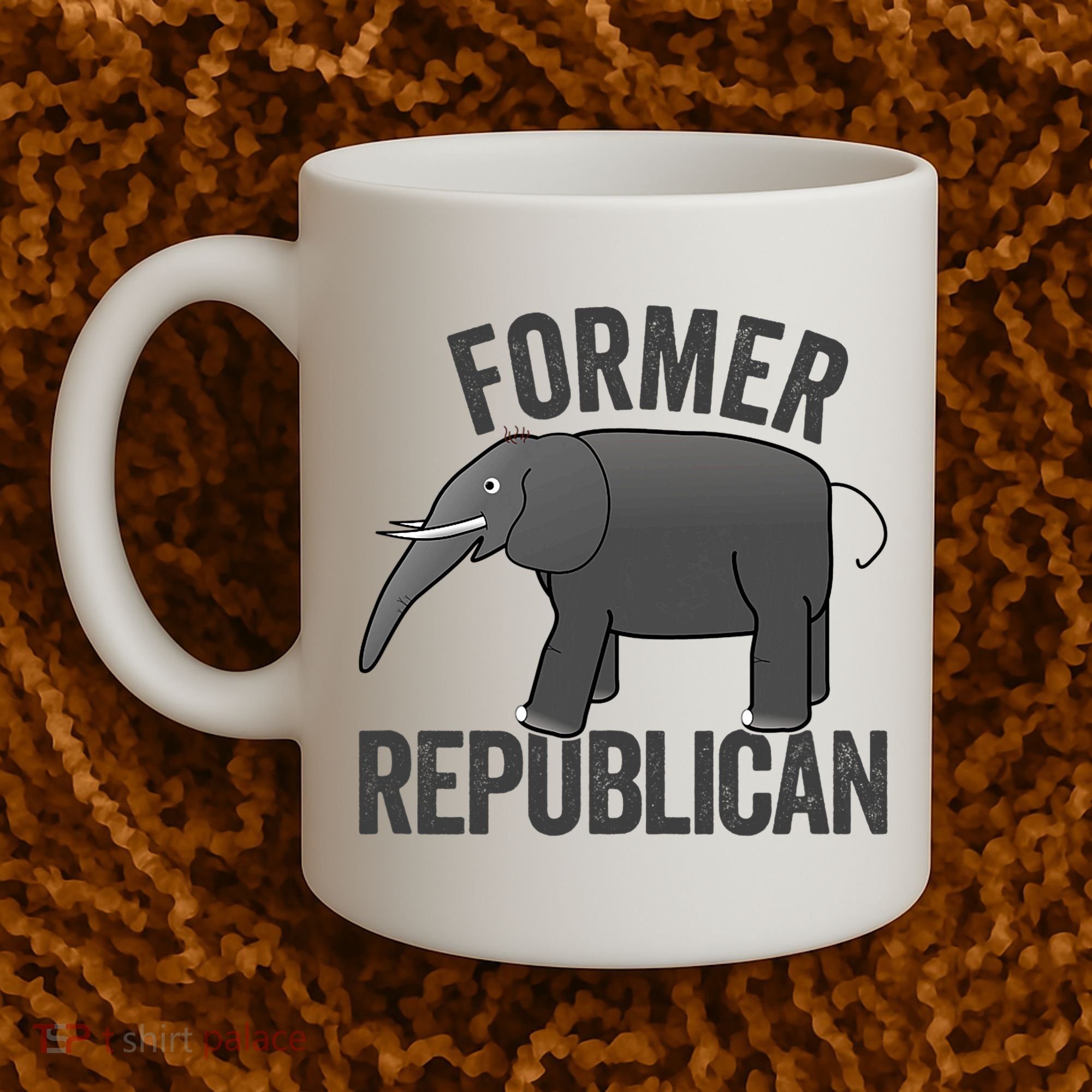 Mer Republican Elephant Anti Trump Never Trumper Meme Coffee Mug