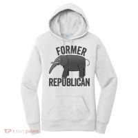 Mer Republican Elephant Anti Trump Never Trumper Meme Women's Hoodie thumb 0