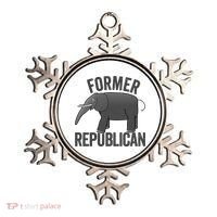 Mer Republican Elephant Anti Trump Never Trumper Meme Ornament thumb 0