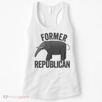 Mer Republican Elephant Anti Trump Never Trumper Meme Women's Tank Top thumb 0