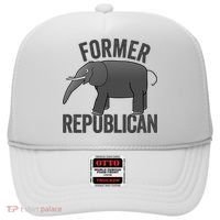 Mer Republican Elephant Anti Trump Never Trumper Meme Hat thumb 0