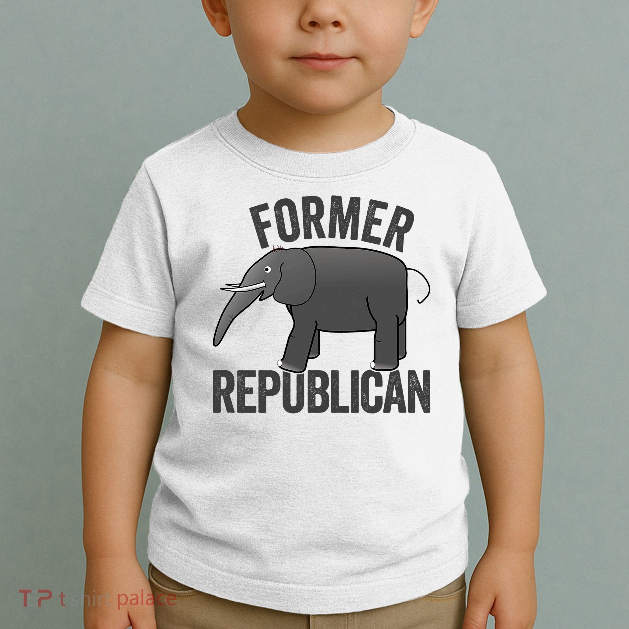 Mer Republican Elephant Anti Trump Never Trumper Meme Toddler T-Shirt