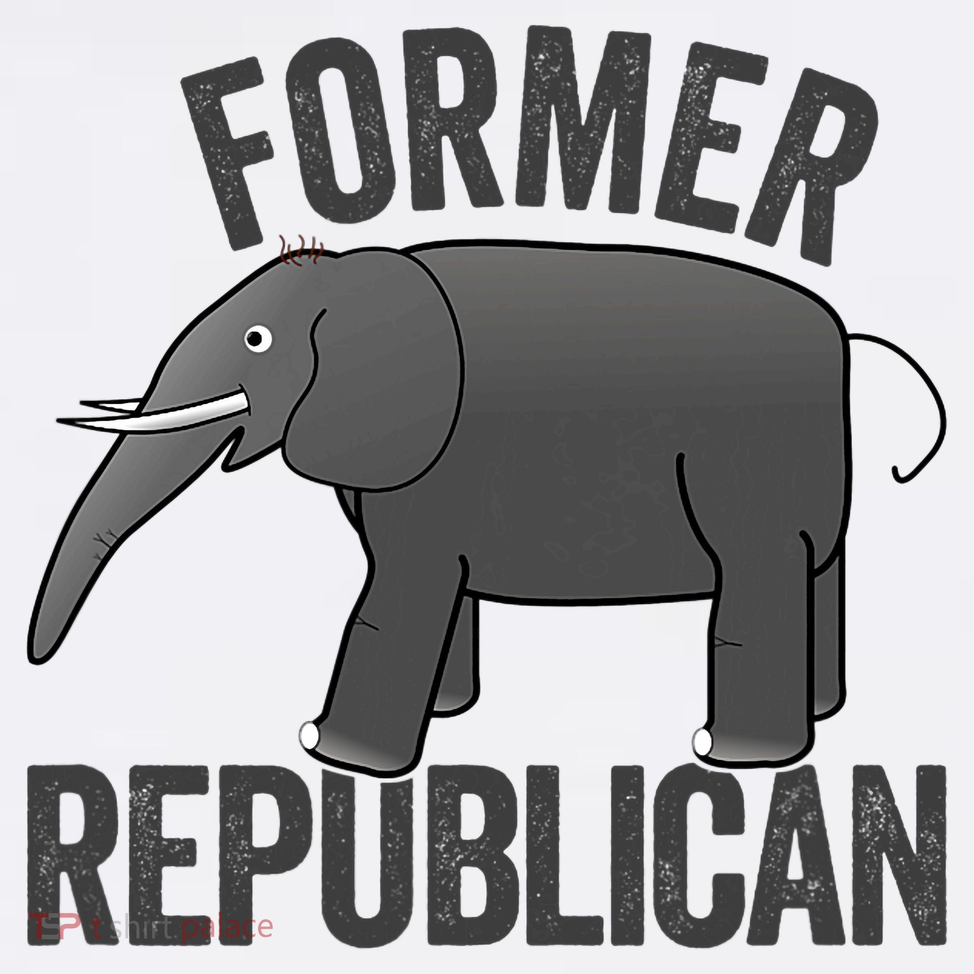 Mer Republican Elephant Anti Trump Never Trumper Meme Visor