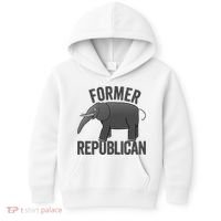 Mer Republican Elephant Anti Trump Never Trumper Meme Kids Hoodie thumb 0