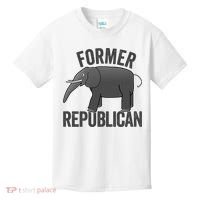 Mer Republican Elephant Anti Trump Never Trumper Meme Kids T-Shirt thumb 0