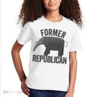 Mer Republican Elephant Anti Trump Never Trumper Meme Kids T-Shirt thumb 2