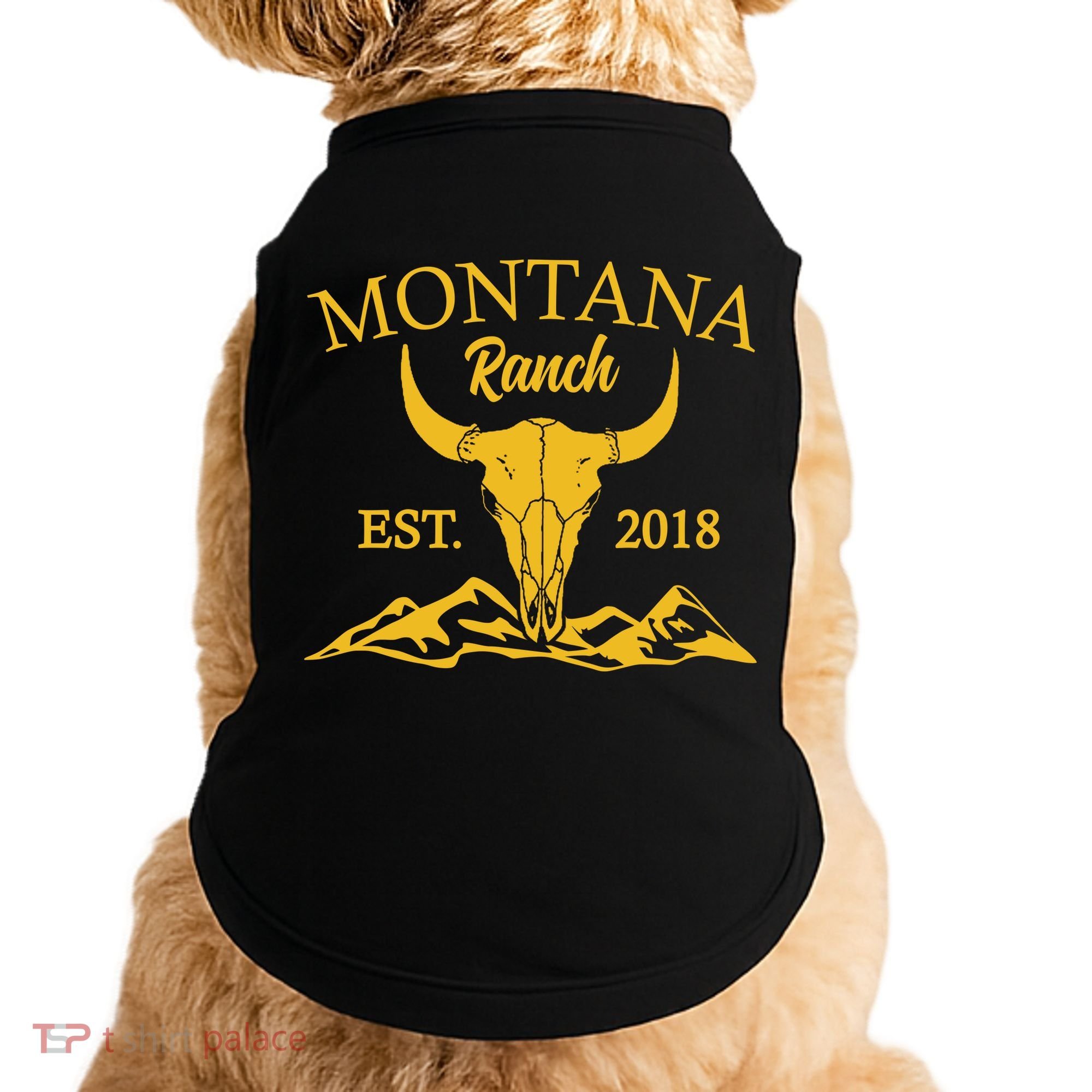 Montana Ranch Est 2018 Doggie Tank